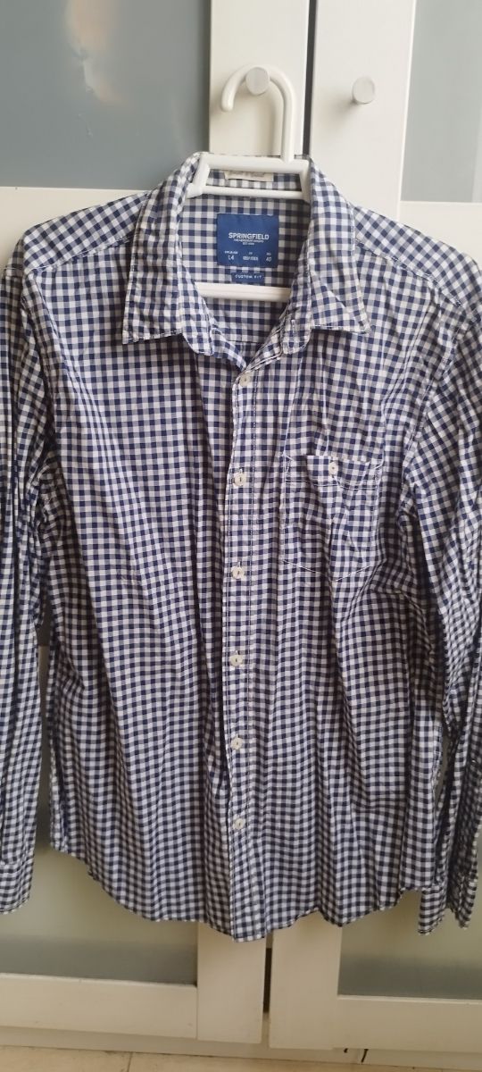 Camisa de cuadros Springfield