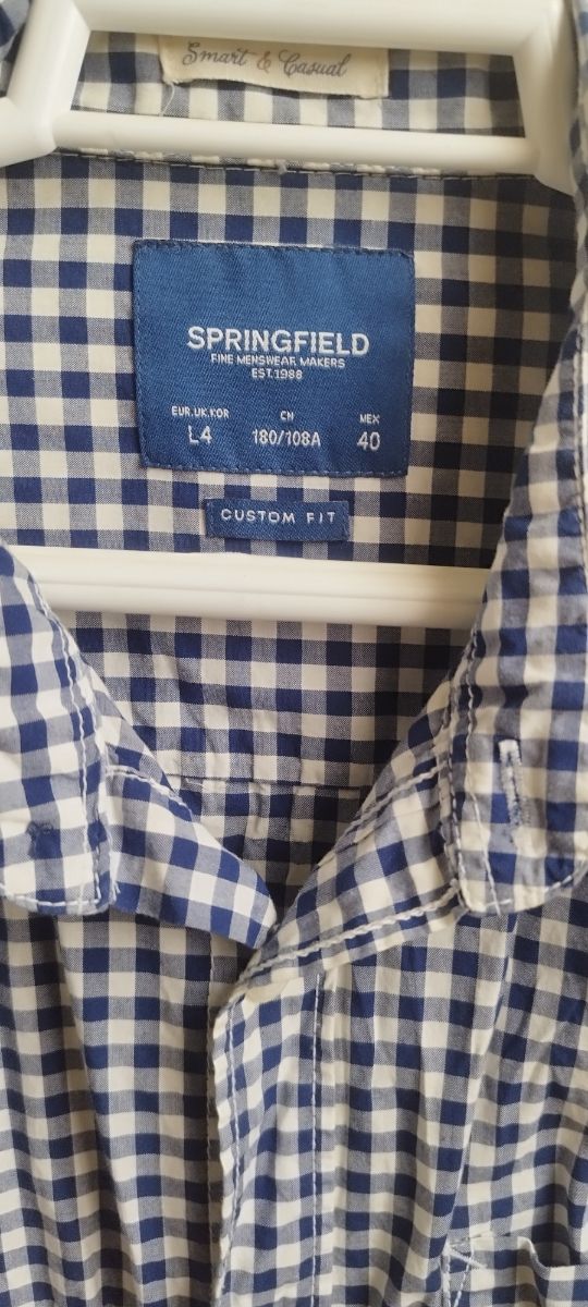 Camisa de cuadros Springfield