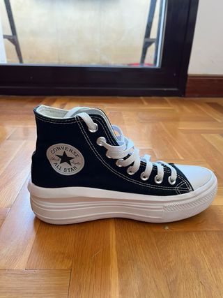 Zapatillas de corte alto, marca converse