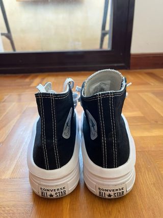 Zapatillas de corte alto, marca converse