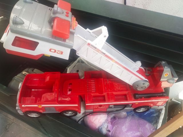 Camión bomberos patrulla canina