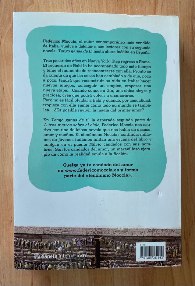 Libro Tengo ganas de ti