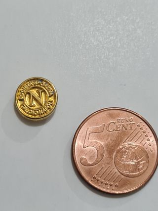 spilletta spilla napoli calcio vintage