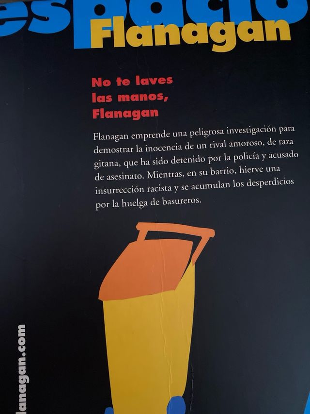 No te laves las manos, Flanagan