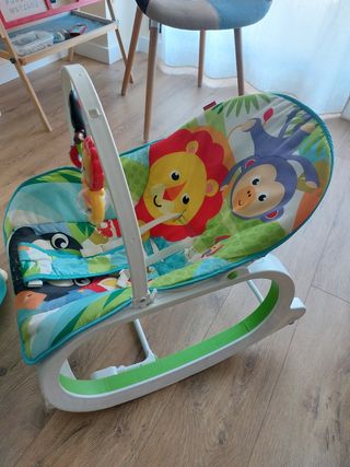 Hamaca Fisher Price "Crece conmigo Forest Fun"