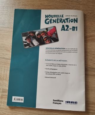 Libro francés 1°bach y 2°bach