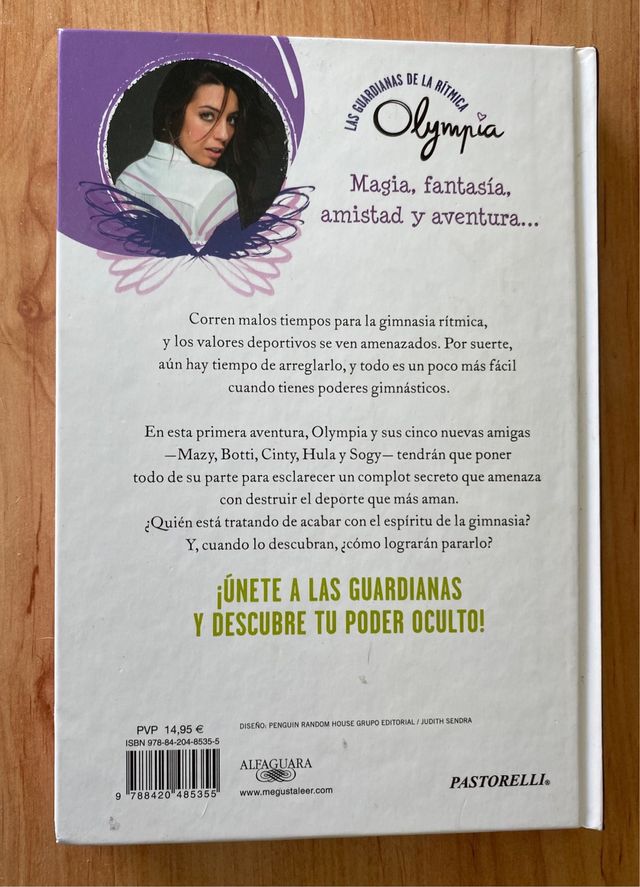 Libro “Olympia y las guardianas de la ritmica”