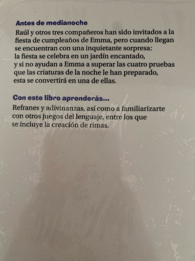 Antes de media noche