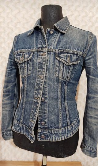 Chaqueta tejana Gas talla M como nueva.