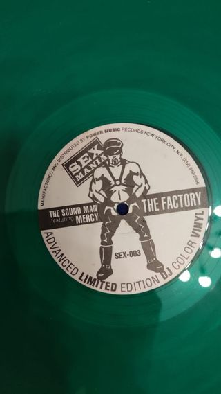 Disco dei The Sound Man Feat Mercy "The Factory"