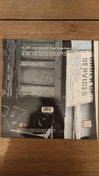 Disco 12" dei The Rolling Stones "Saint of Me"