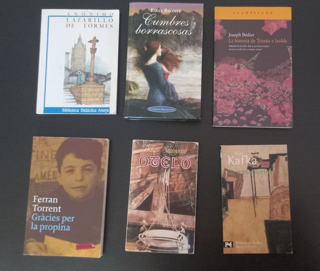 Libros Literatura Universal + 1