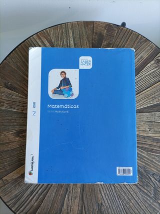 Libro Matemáticas 2o ESO Santillana