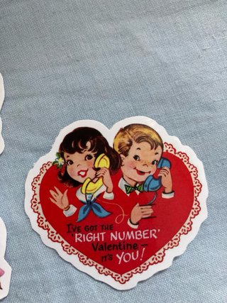 lote San Valentin retro