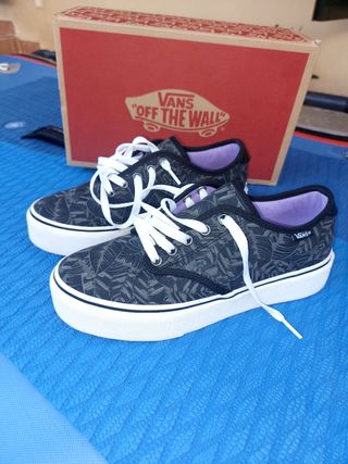 VANS NUEVAS#38 Camden Platform unisexB/N