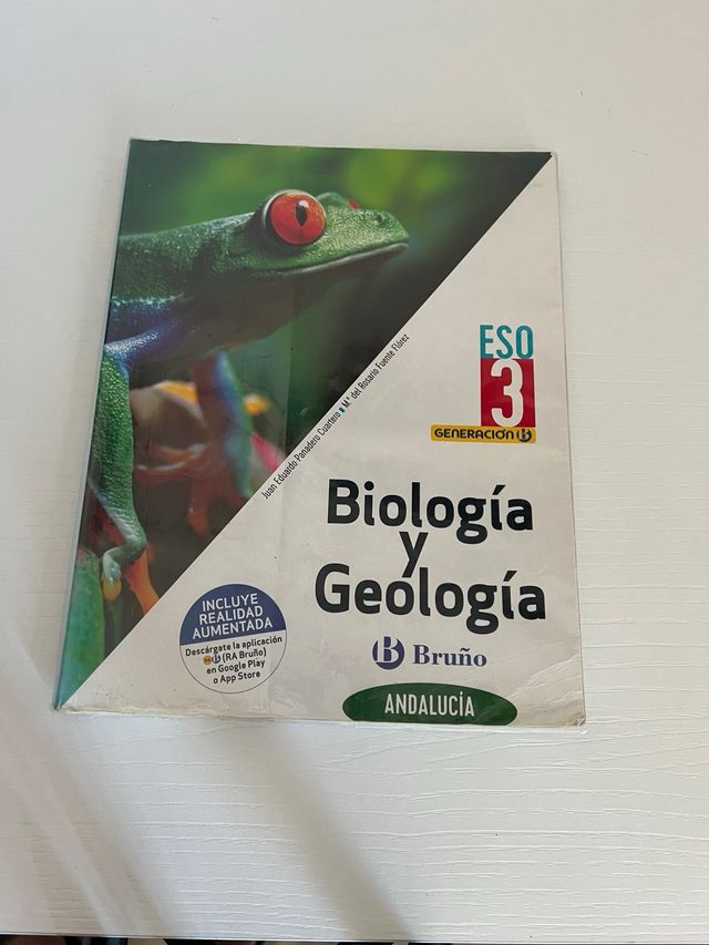 Libro Biología y Geología 3ESO Andalucia Bruño