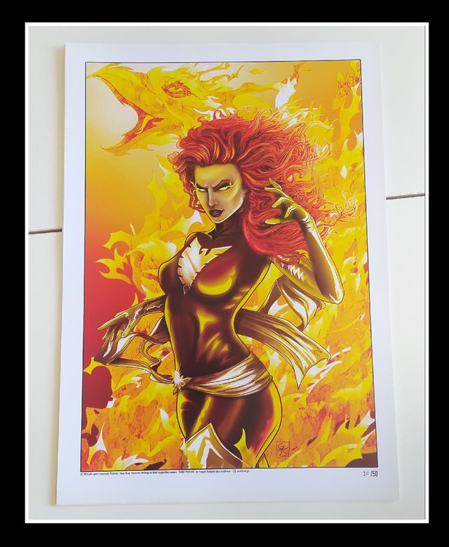 lamina Dark Phoenix X-men A3