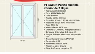 Puerta salon