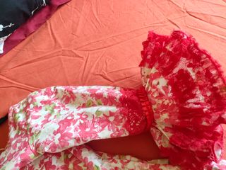 Vestido flamenca talla  32 con margen hasta 36