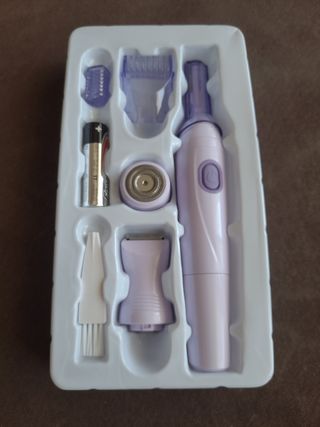 Afeitadora eléctrica con peine