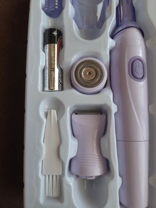 Afeitadora eléctrica con peine