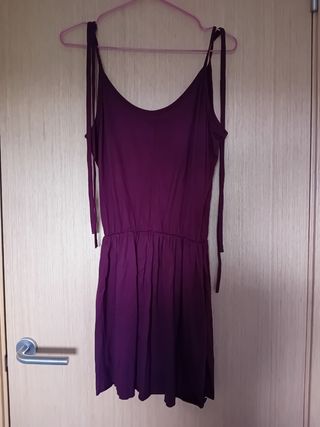 Vestido burdeos TOMPAI