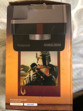 Camara polaroid mandalorian
