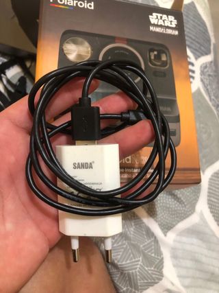 Camara polaroid mandalorian