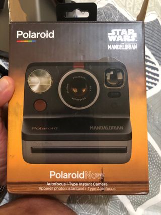 Camara polaroid mandalorian