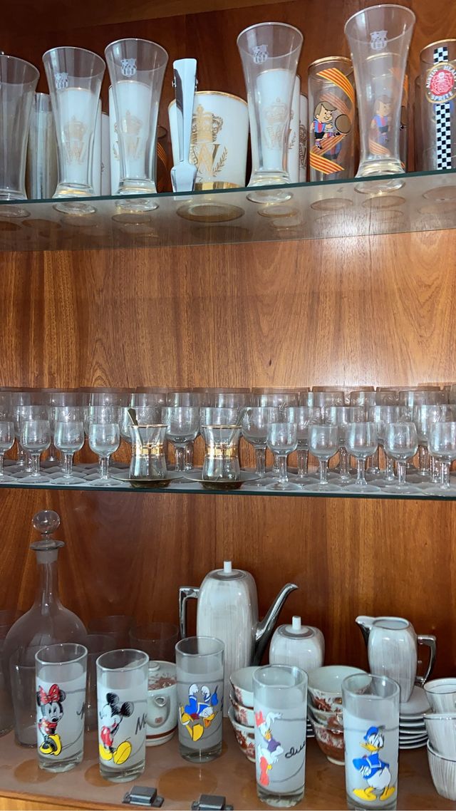 Vasos, jarras, tazas de cafe, etc (vintage)