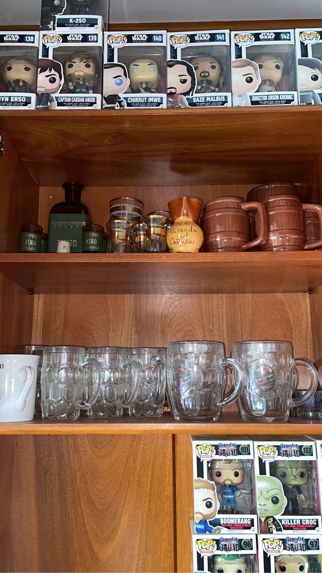 Vasos, jarras, tazas de cafe, etc (vintage)