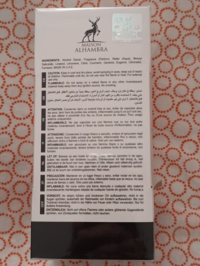 Maison Alhambra Jean Lowe Immortel