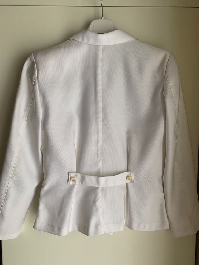 Giacca estiva bambina colore bianco Certex