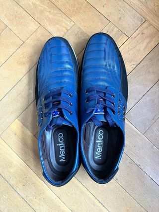 Zapatos hombre 42.5 color azul