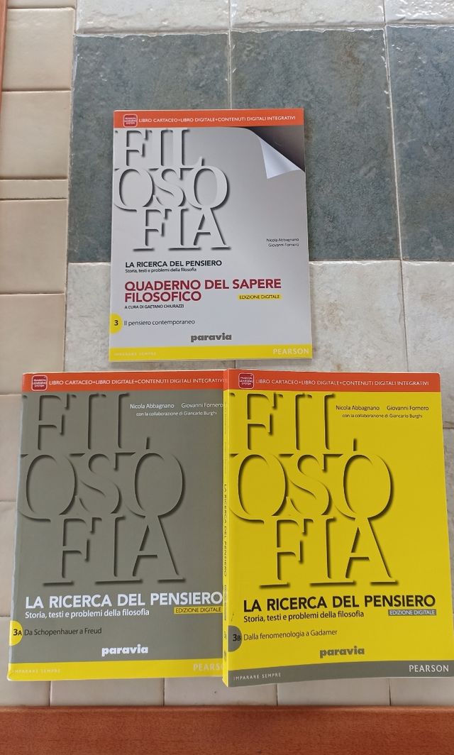 Ricerca del pensiero vol.3 + quad