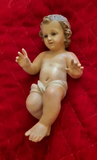 Niño Jesús antiguo de Olot 20 cm.