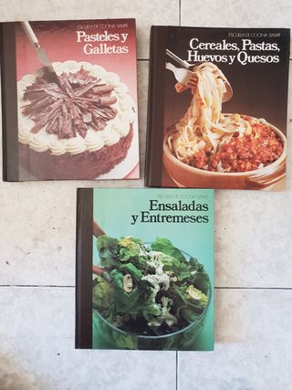 Libros escuela de cocina salvat