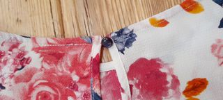 Blusa corta fiori camicetta