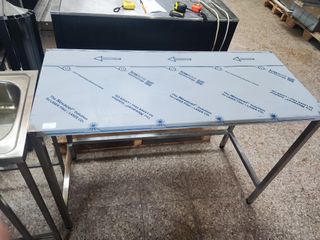 MESA DE ACERO INOX NUEVA