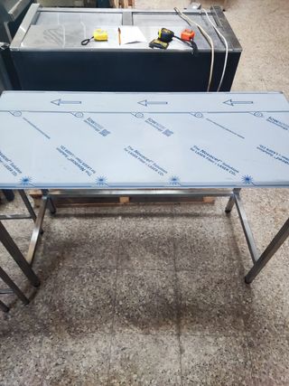MESA DE ACERO INOX NUEVA