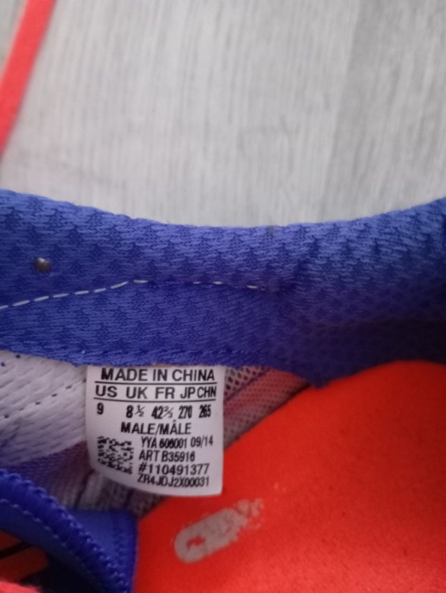 Zapatillas de clavos atletismo