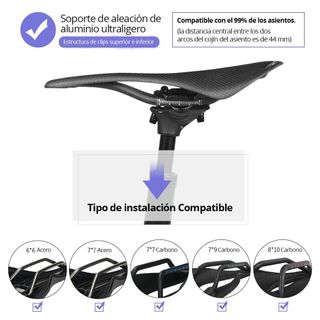 Tija Sillín con Amortiguador 