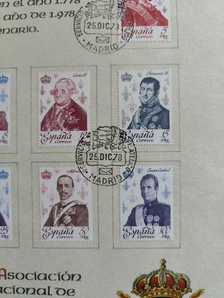 Sellos españa año 1978