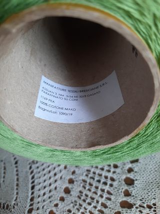 Filo da ricamo, cotone