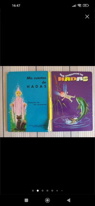Libro de cuentos antiguo 