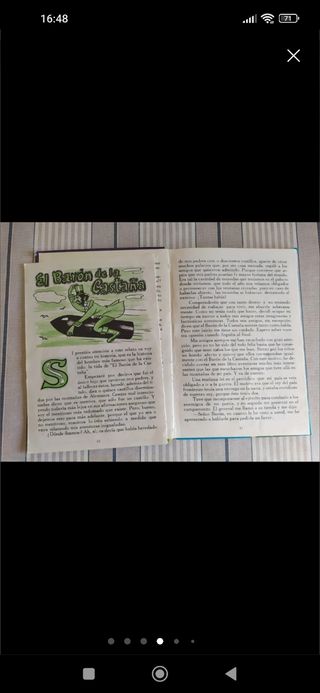 Libro de cuentos antiguo 