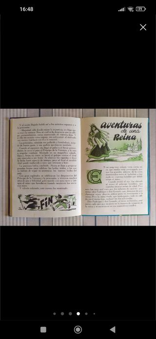 Libro de cuentos antiguo 