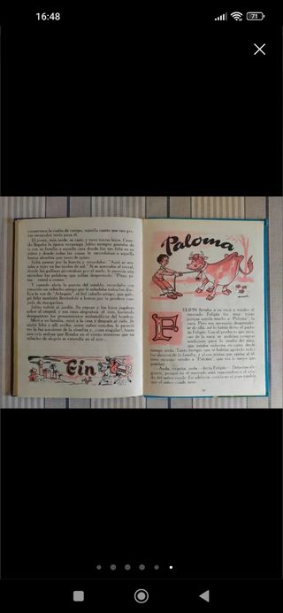 Libro de cuentos antiguo 