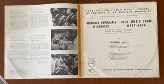 LP Musiques Populaires D'indonesie