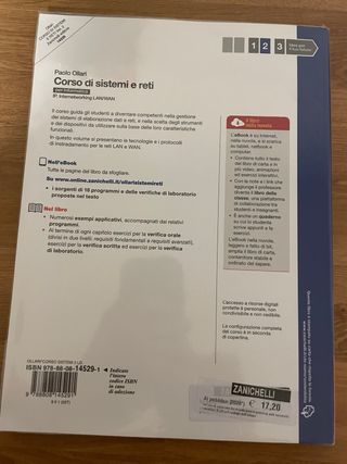 CORSO DI SISTEMI E RETI 2   9788808145291